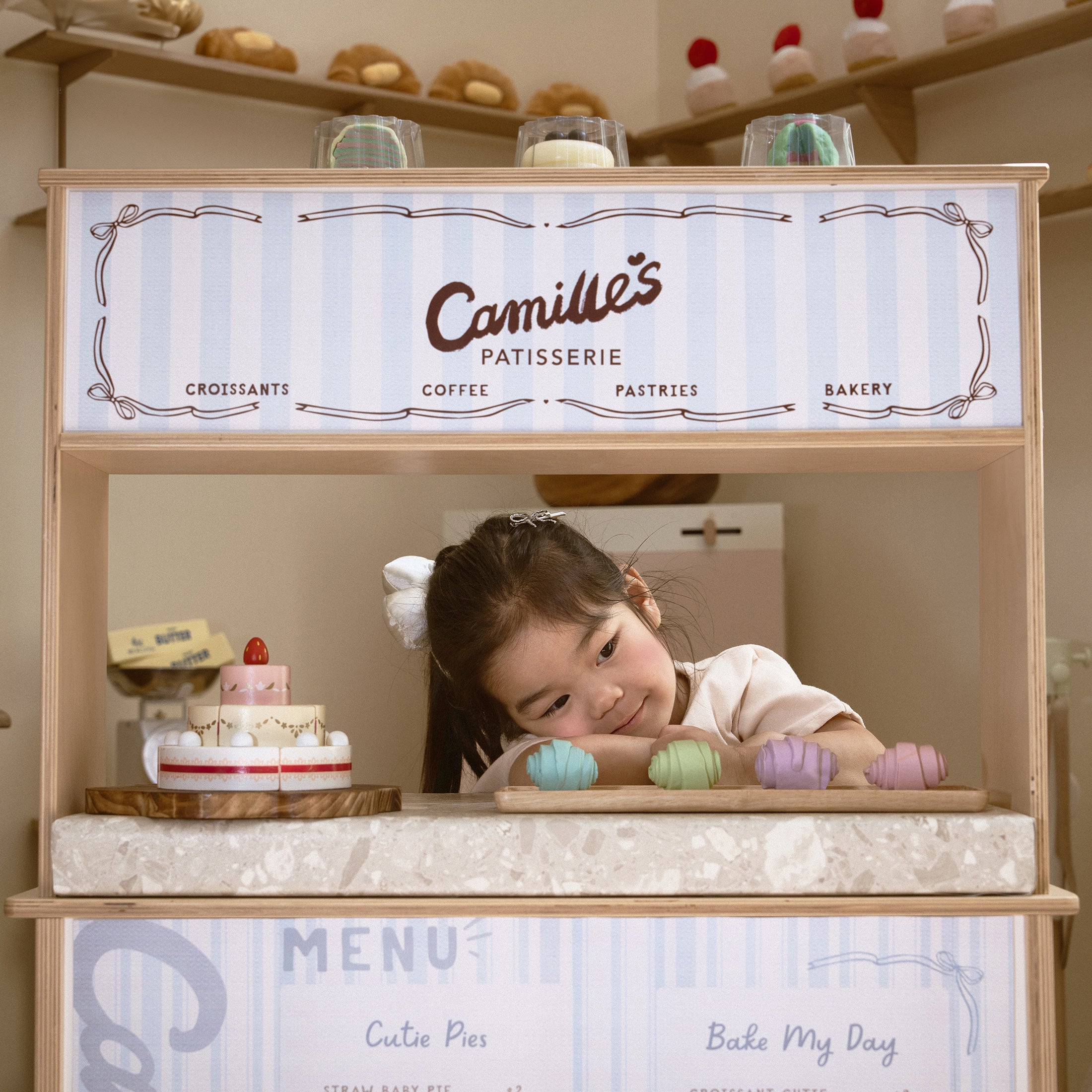 Kid's Monet Ruffle Top